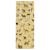  honden wijn cadeautas (Voorkant)