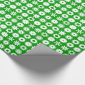 Honden - Wit over groen gras Cadeaupapier (Hoek)