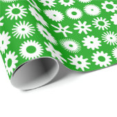 Honden - Wit over groen gras Cadeaupapier (Rol Hoek)