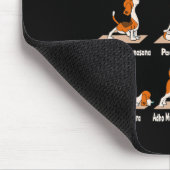 Honden Yoga - Oefeningen Poses Lance Meditatief Pl Muismat (Hoek)