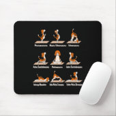 Honden Yoga - Oefeningen Poses Lance Meditatief Pl Muismat (Met muis)