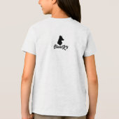 Honden zijn beter (BLK/BLU) Tri-Blend Shirt (Achterkant)