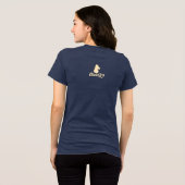 Honden zijn beter (WHT/CRM) Tri-Blend Shirt (Achterkant volledig)