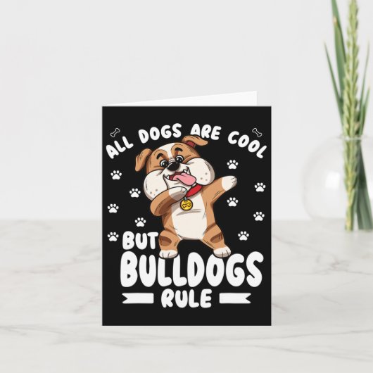 Honden zijn cool, maar bulldogs heersen over Schat Kaart (Voorkant)