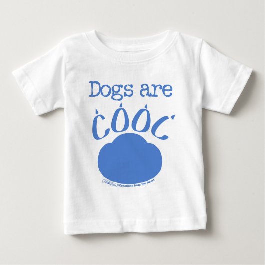HONDEN zijn Cool Paw Print (Voorkant)