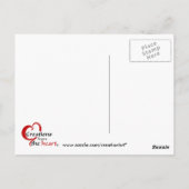 HONDEN zijn Cool Paw Print Briefkaart (Achterkant)