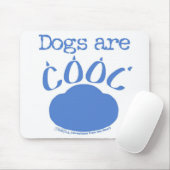 HONDEN zijn Cool Paw Print Muismat (Met muis)
