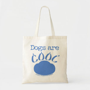 HONDEN zijn Cool Paw Print Tote Bag