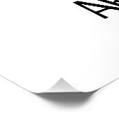 Honden zijn de beste. Glanzend Poster/directe down Perfect Poster (Hoek)