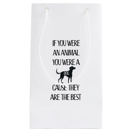 Honden zijn de beste klein cadeauzakje (Voorkant)