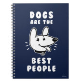 Honden zijn de beste mensen notitieboek (Voorkant)
