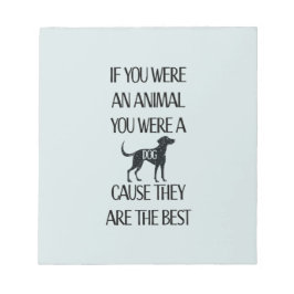 Honden zijn de beste - notitieblok