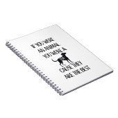 Honden zijn de beste. Perfect cadeau voor het hond Notitieboek (Rechterzijde)