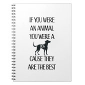 Honden zijn de beste. Perfect cadeau voor het hond Notitieboek (Voorkant)
