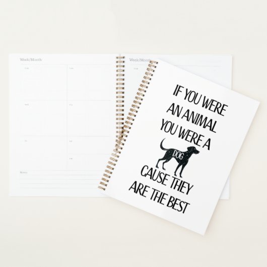 Honden zijn de beste planner (Display)