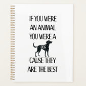 Honden zijn de beste - Planner (Voorkant)