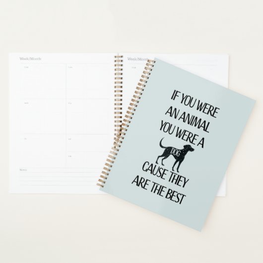 Honden zijn de beste - Planner (Display)