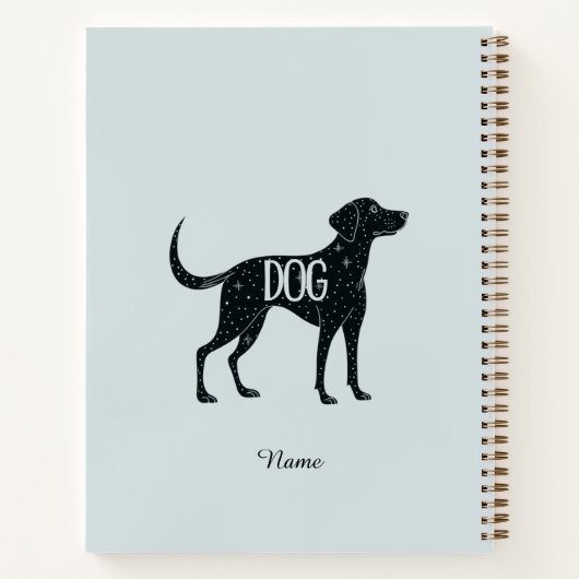 Honden zijn de beste - Spiral Notitieboek (Achterkant)