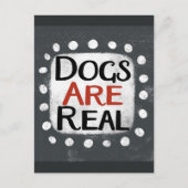 Honden zijn echt Briefkaart (Voorkant)