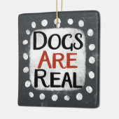 Honden zijn echt Ornament (Links)