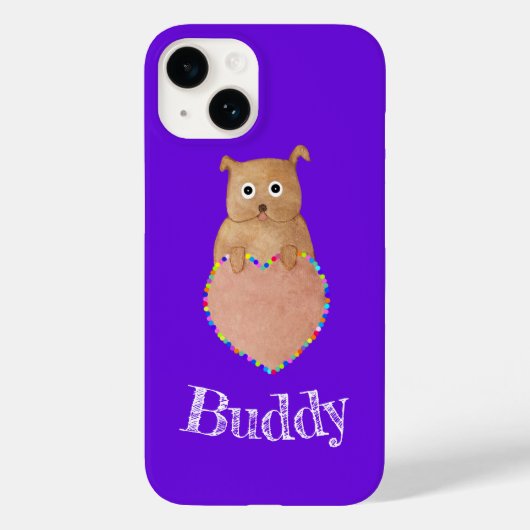Honden zijn geliefd bij Hoesje-Mate iPhone case (Achterkant)