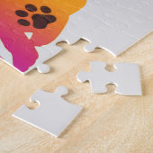 Honden zijn gepersonaliseerde puzzel voor kinderen (Zijkant)
