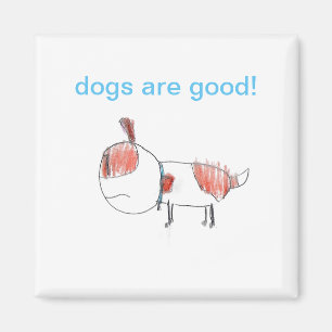 Honden zijn goed! Magneten