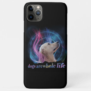 Honden zijn heel leven kleurrijk Case-Mate iPhone case