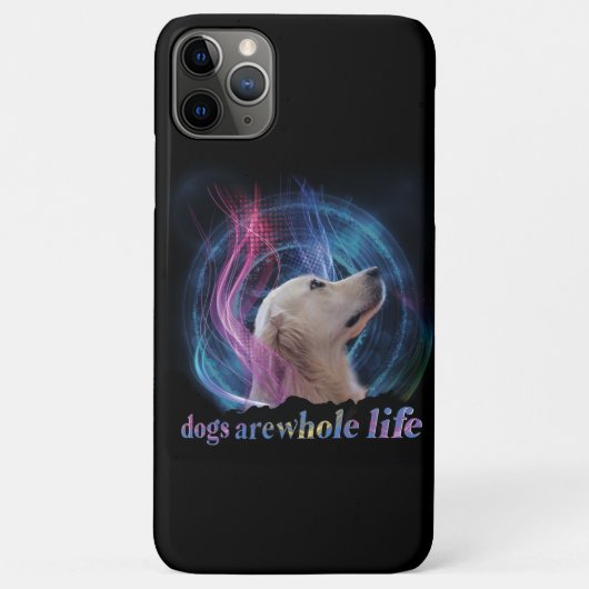 Honden zijn heel leven kleurrijk Case-Mate iPhone case (Achterkant)