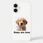 Honden zijn liefde! Case-Mate iPhone case (Achterkant)