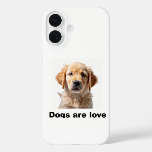 Honden zijn liefde! Case-Mate iPhone case (Achterkant)
