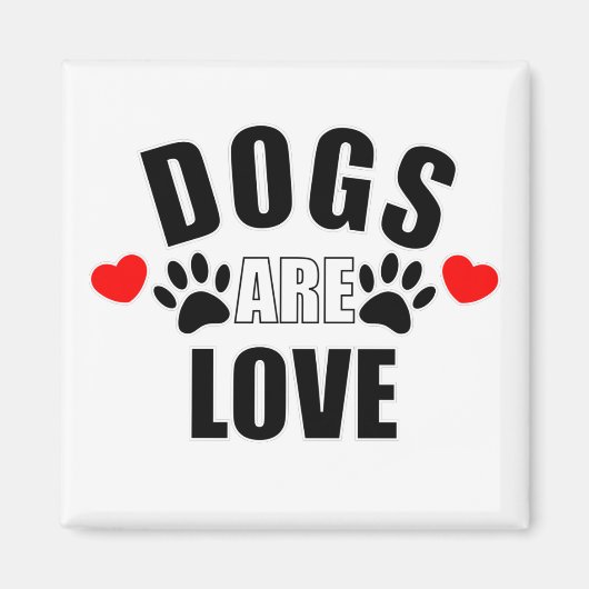 Honden zijn liefde magneet (Voorkant)