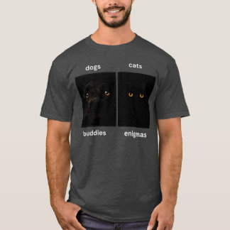 Honden zijn maatjes Katten zijn T-shirt