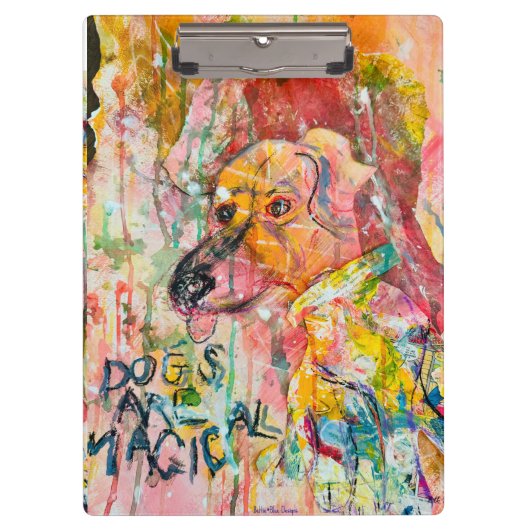 Honden zijn Magisch Klembord (Voorkant)