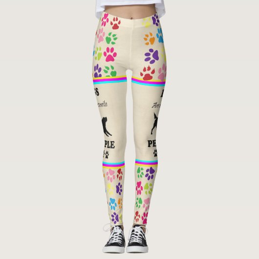 Honden zijn mijn favoriete Leggings (Voorkant)