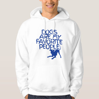 Honden zijn mijn favoriete mensen Design Hoodie
