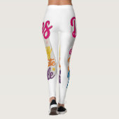 Honden zijn mijn favoriete mensen leggings (Achterkant)