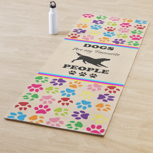 Honden zijn mijn favoriete mensen Yoga Mat (In situ)
