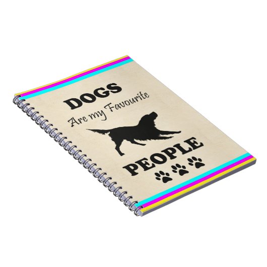 Honden zijn mijn favoriete Notitieboek (Rechterzijde)