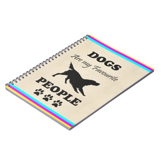 Honden zijn mijn favoriete Notitieboek (Linkerzijde)