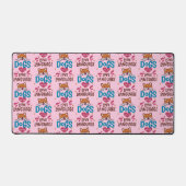 Honden zijn mijn liefdestaal bureaumat (Voorkant)