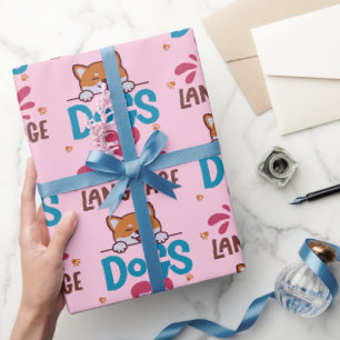 Honden zijn mijn liefdestaal cadeaupapier