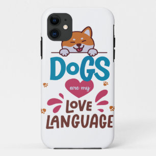 Honden zijn mijn liefdestaal Case-Mate iPhone case
