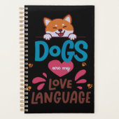 Honden zijn mijn liefdestaal planner (Voorkant)