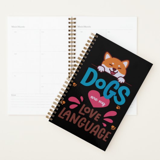 Honden zijn mijn liefdestaal planner (Display)