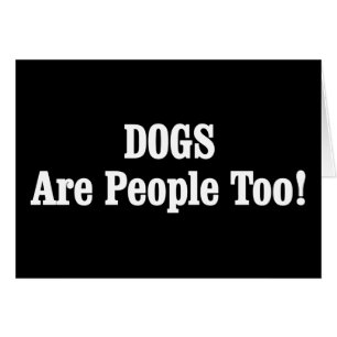 HONDEN zijn ook mensen!