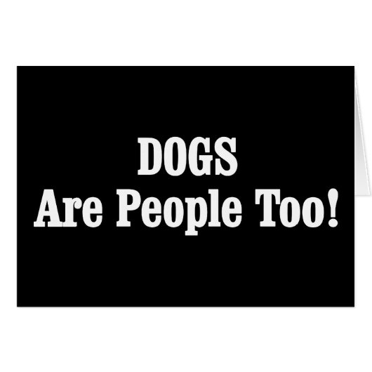 HONDEN zijn ook mensen! (Voorkant Horizontaal)