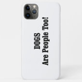 HONDEN zijn ook mensen! Case-Mate iPhone Case (Achterkant)