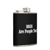 HONDEN zijn ook mensen! Heupfles (Rechts)