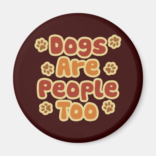 Honden zijn ook mensen magneet (Voorkant)